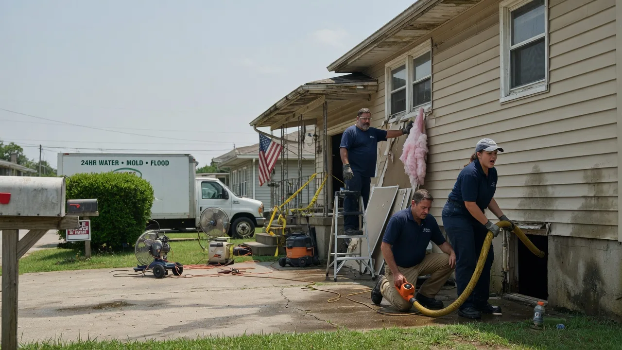 Water Damage Repair in East Charleston, VT near me